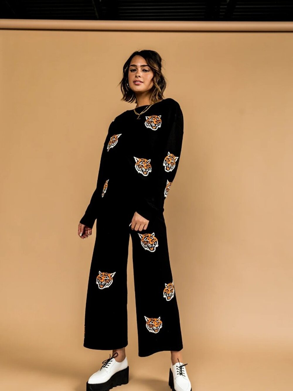 Dressed in LaLa Fierce Female Knit Playsuit